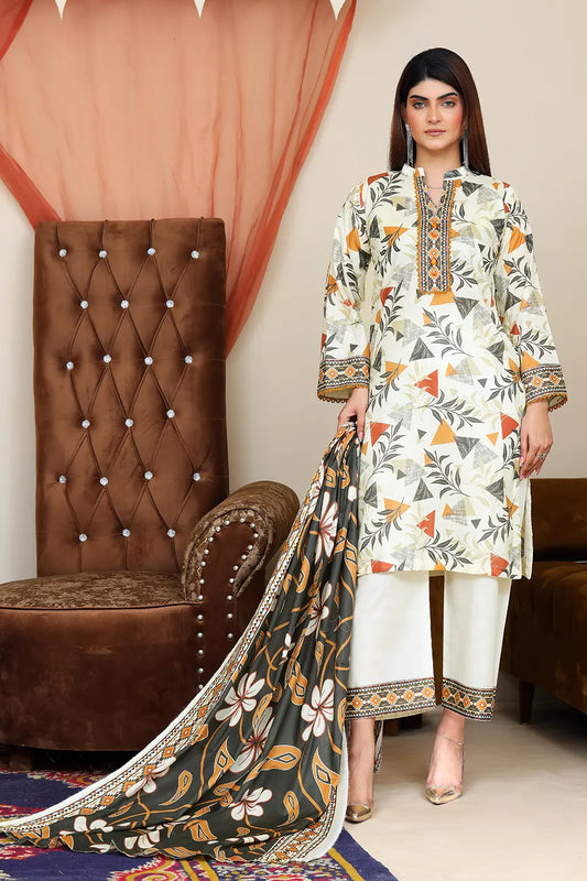 Glamorous Digital Printed Lawn BR-1386