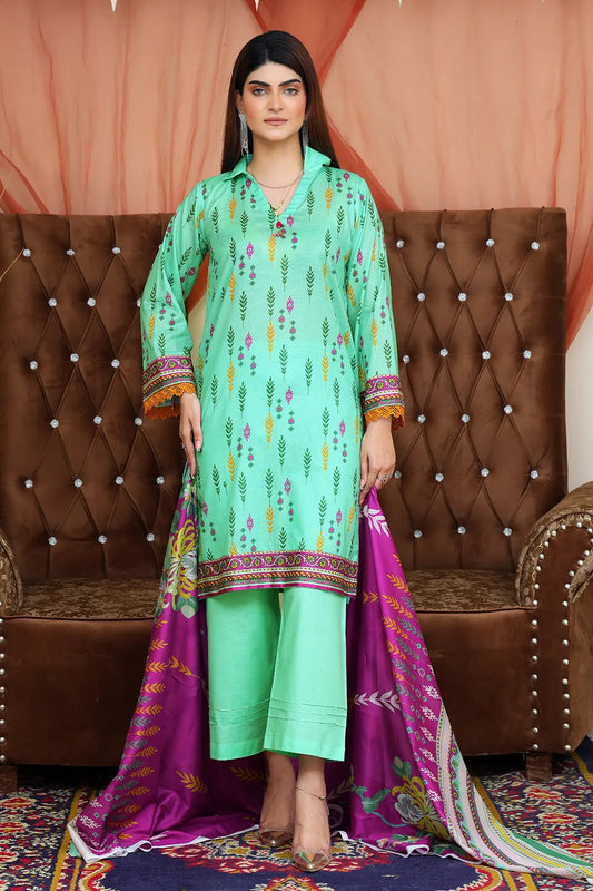 Glamorous Digital Printed Lawn BR-1391