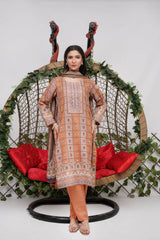 Charm Digital Printed Lawn BR-1418