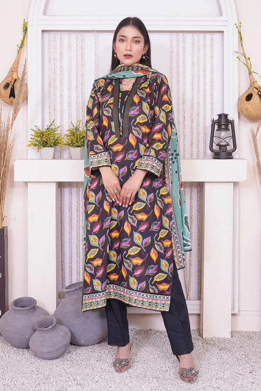Glamorous Digital Printed Lawn BR-1387