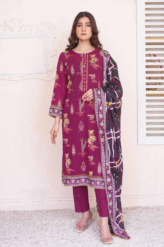 Glamorous Digital Printed Lawn BR-1395