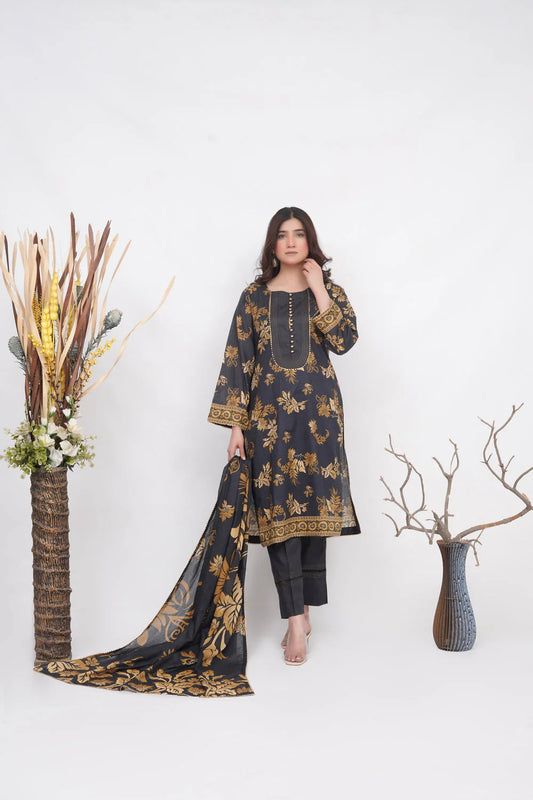 Charm Digital Printed Lawn BR-1426