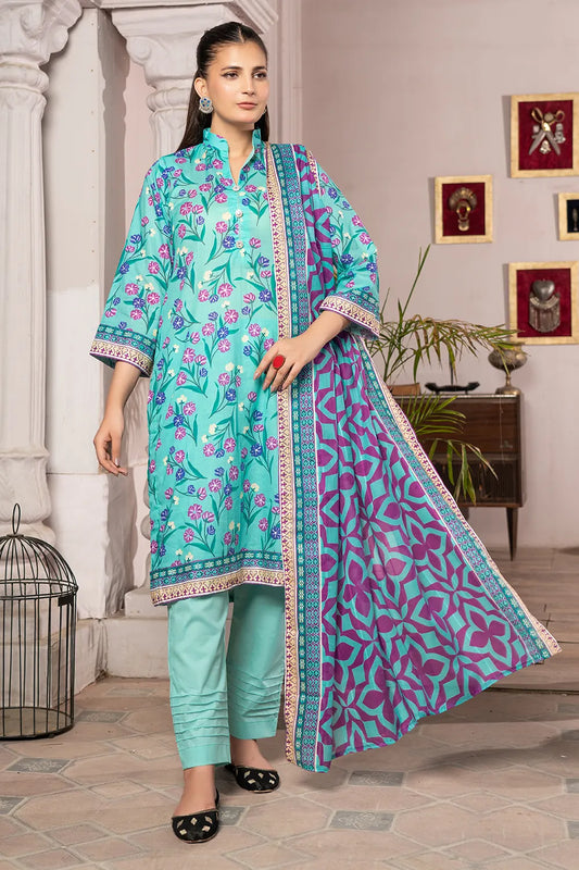Maahru Digital Printed Lawn BR-1340