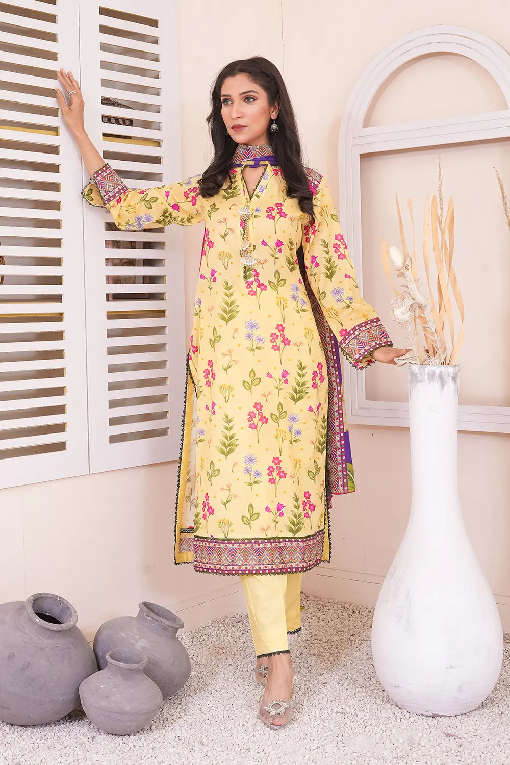 Glamorous Digital Printed Lawn BR-1390