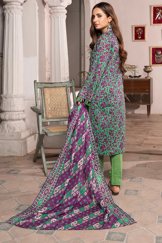 Maahru Digital Printed Lawn BR-1335