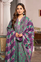 Maahru Digital Printed Lawn BR-1335
