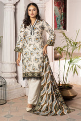Maahru Digital Printed Lawn BR-1337