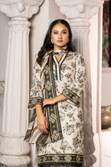 Maahru Digital Printed Lawn BR-1337
