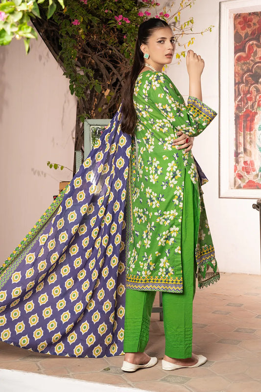 Maahru Digital Printed Lawn BR-1338