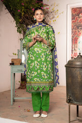 Maahru Digital Printed Lawn BR-1338