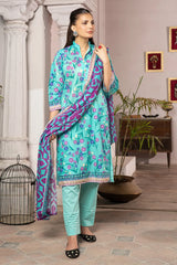 Maahru Digital Printed Lawn BR-1340