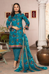 Maahru Digital Printed Lawn BR-1341