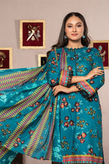 Maahru Digital Printed Lawn BR-1341