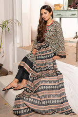 Maahru Digital Printed Lawn BR-1342