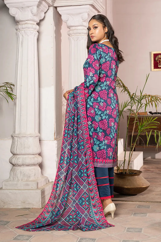 Maahru Digital Printed Lawn BR-1343