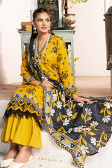 Maahru Digital Printed Lawn BR-1344