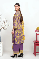 Shama Digital Printed Lawn  BR-1376