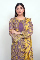 Shama Digital Printed Lawn  BR-1376