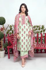 Shama Digital Printed Lawn  BR-1377