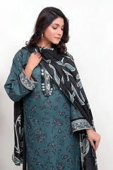 Shama Digital Printed Lawn  BR-1381