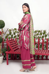 Shama Digital Printed Lawn  BR-1383