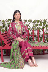 Shama Digital Printed Lawn  BR-1383