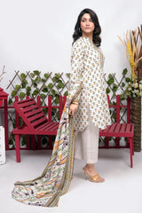 Shama Digital Printed Lawn  BR-1384
